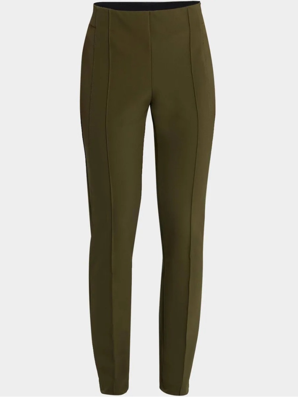 Lafayette 148 New York Dark Hunter Acclaimed Stretch Gramercy Pants, size 6